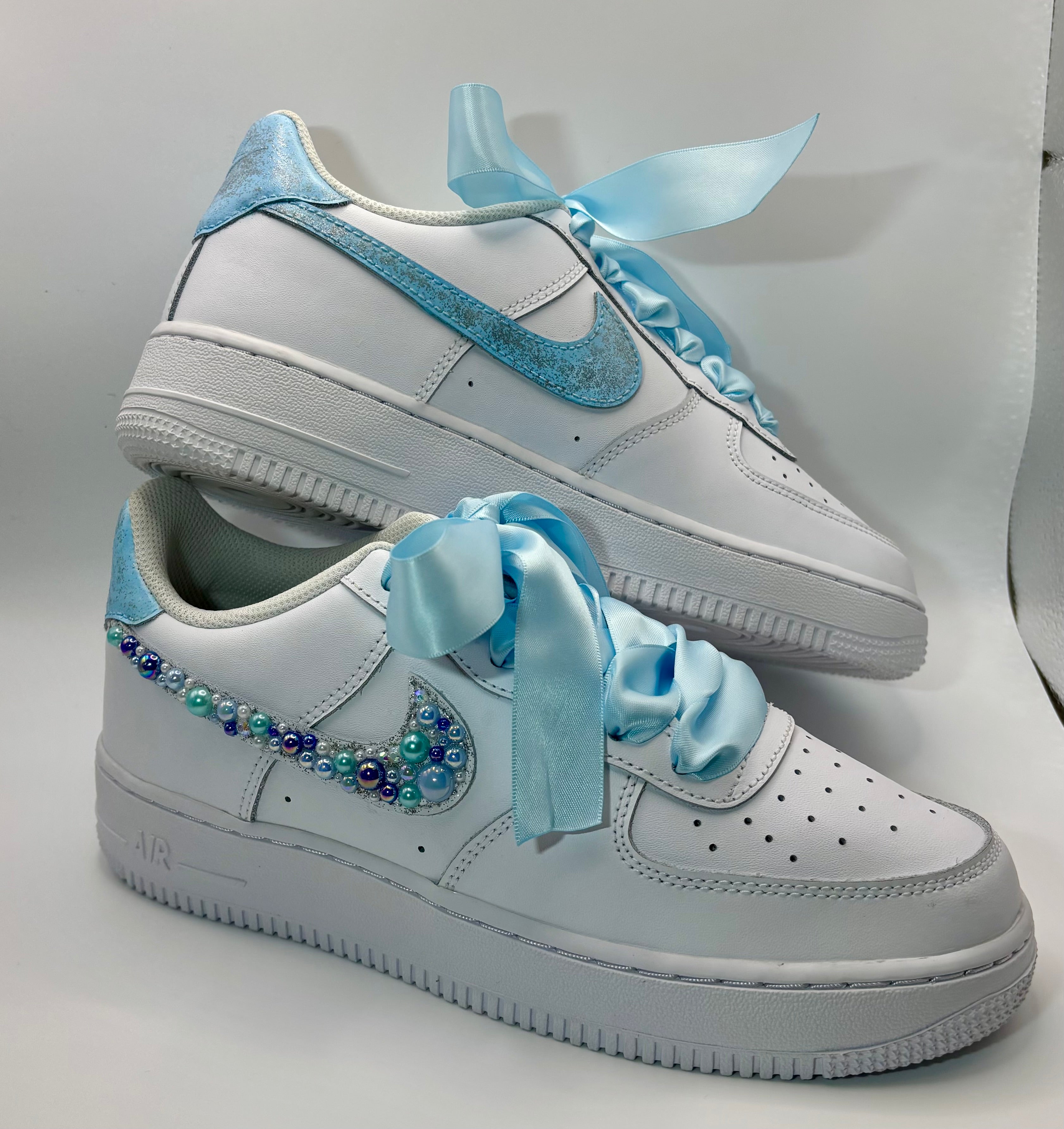 Bridal/Bridesmaid/Prom Custom Nike Air Force 1’s