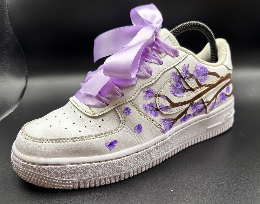 Custom Cherry Blossom Nike Air Force 1’s