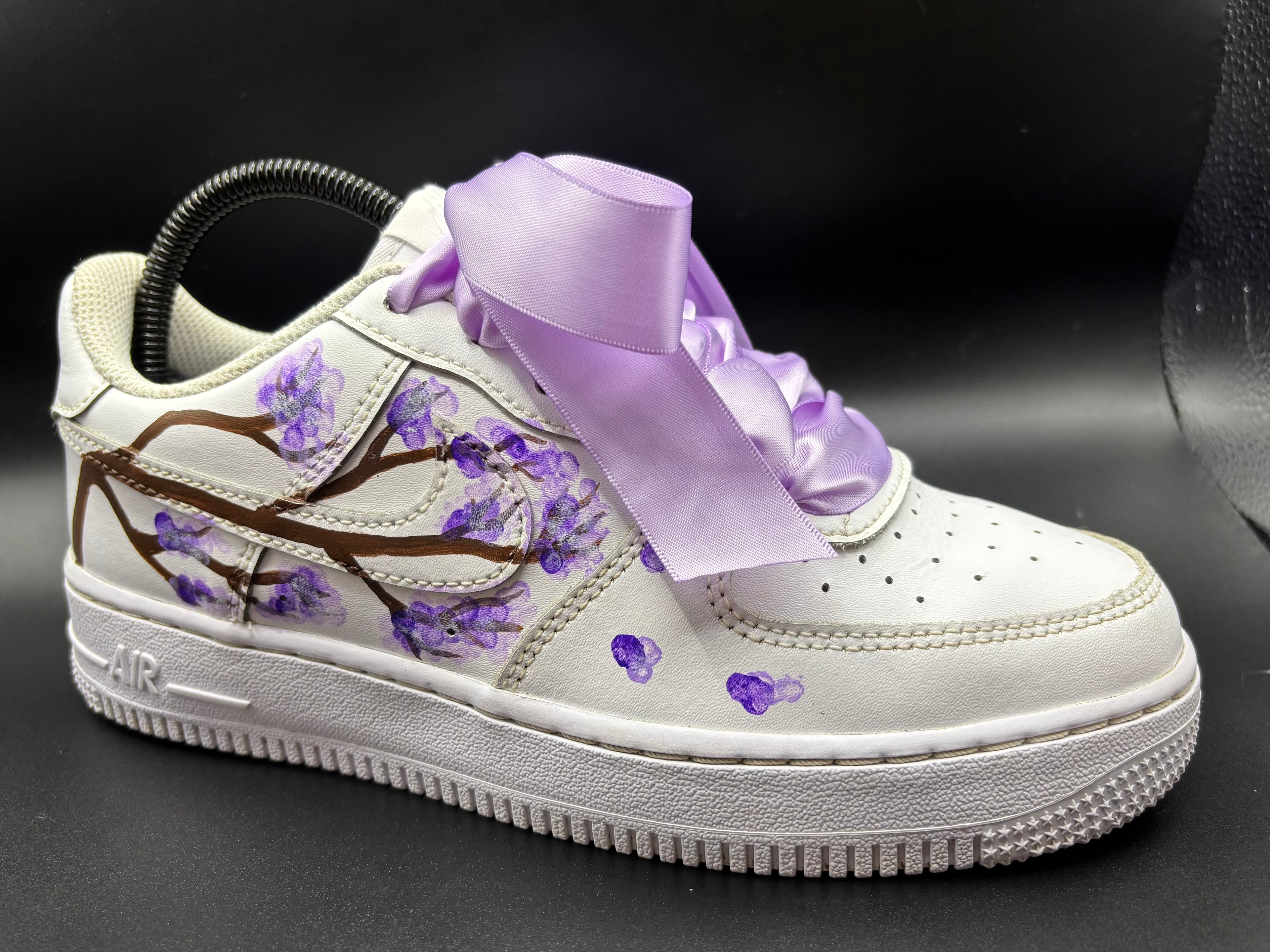 Custom Cherry Blossom Nike Air Force 1’s