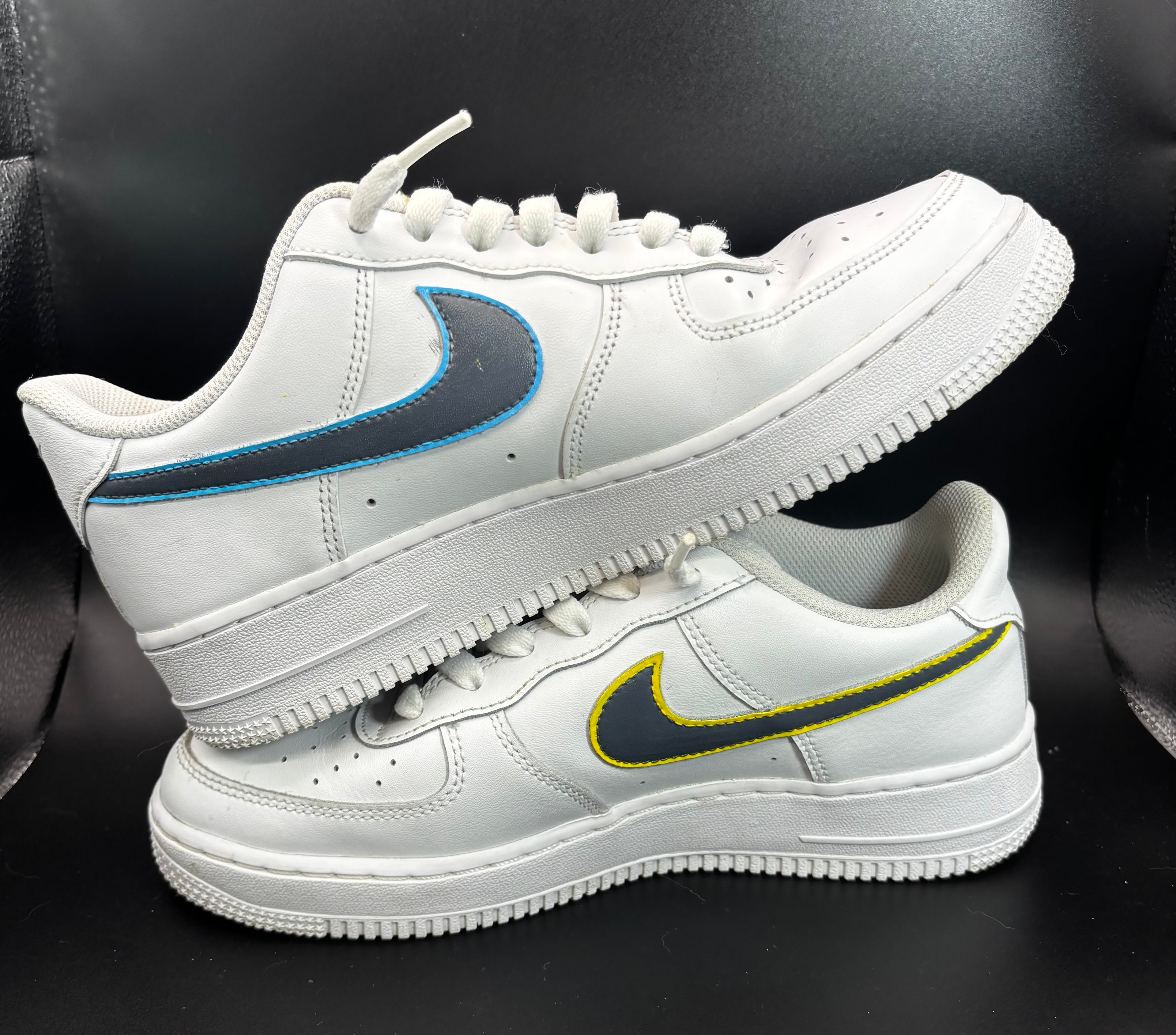 Custom Umbreon & Shiny Umbreon Preloved Air Force 1s – Pokémon Edition