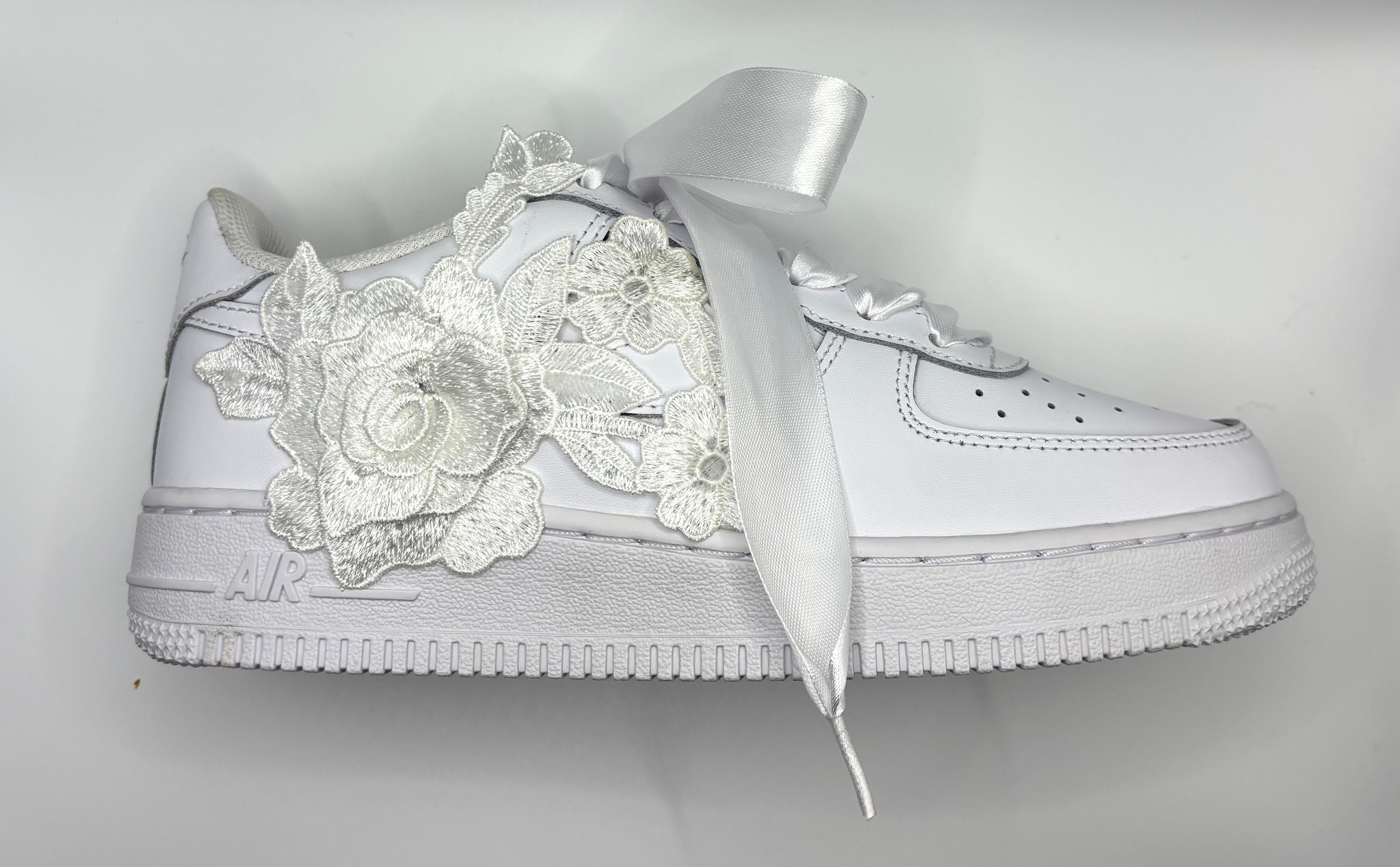 Floral Lace Bridal Nike Air Force 1