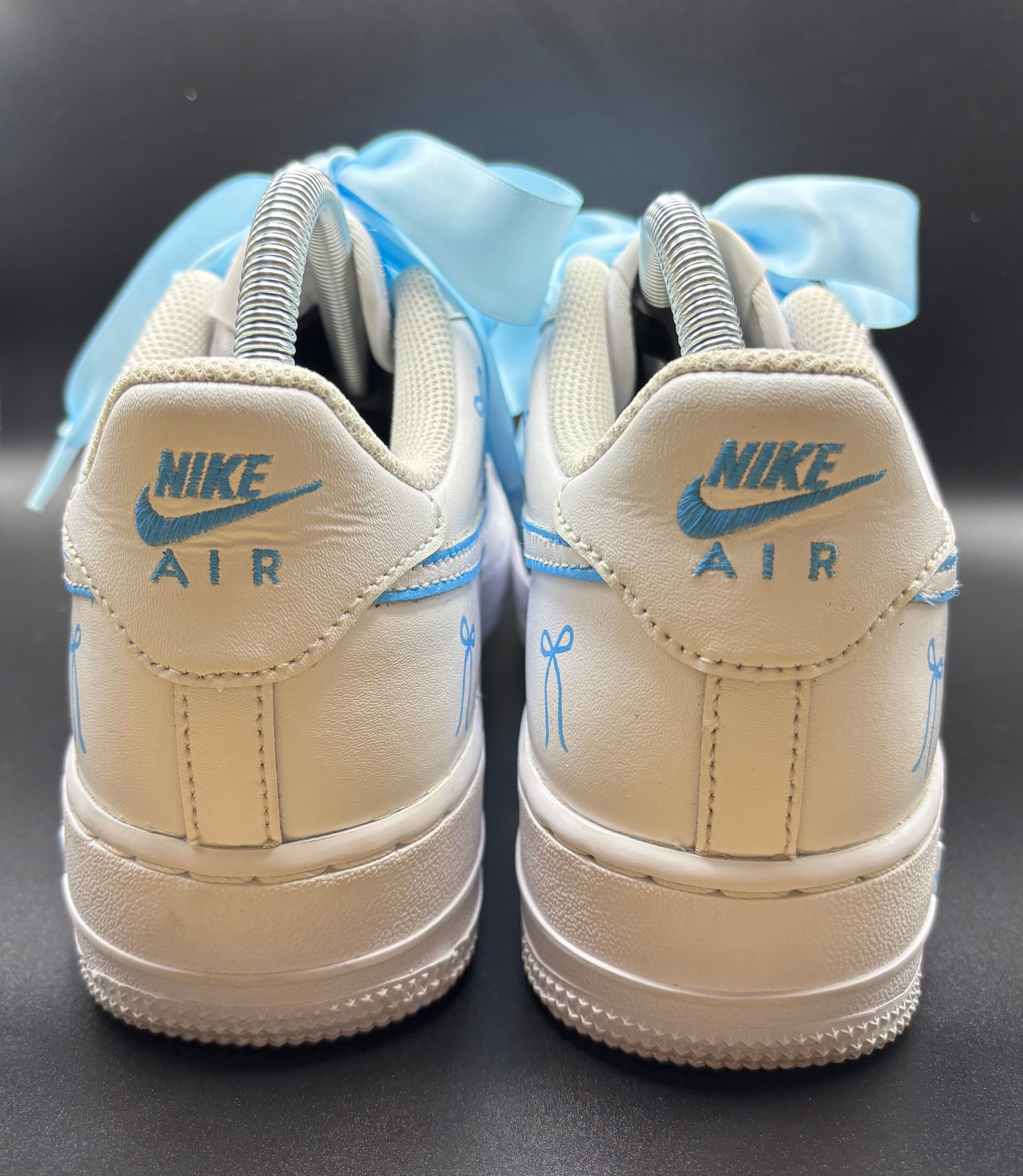 Ribbon/Bow Nike Air Force 1 – Coquette Aesthetic