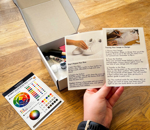 Campbell Customs DIY Trainer Painting Kit