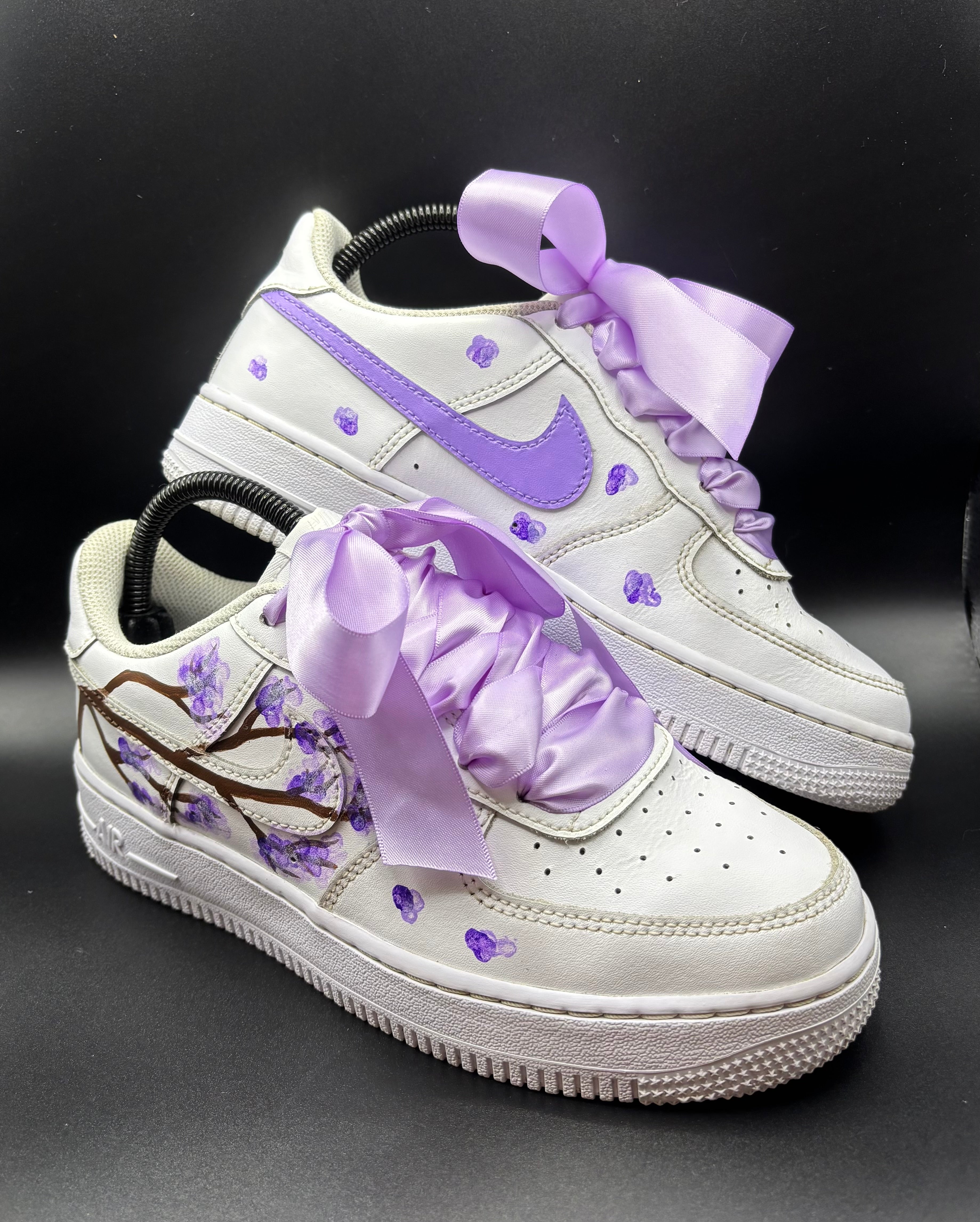 Custom Cherry Blossom Nike Air Force 1’s
