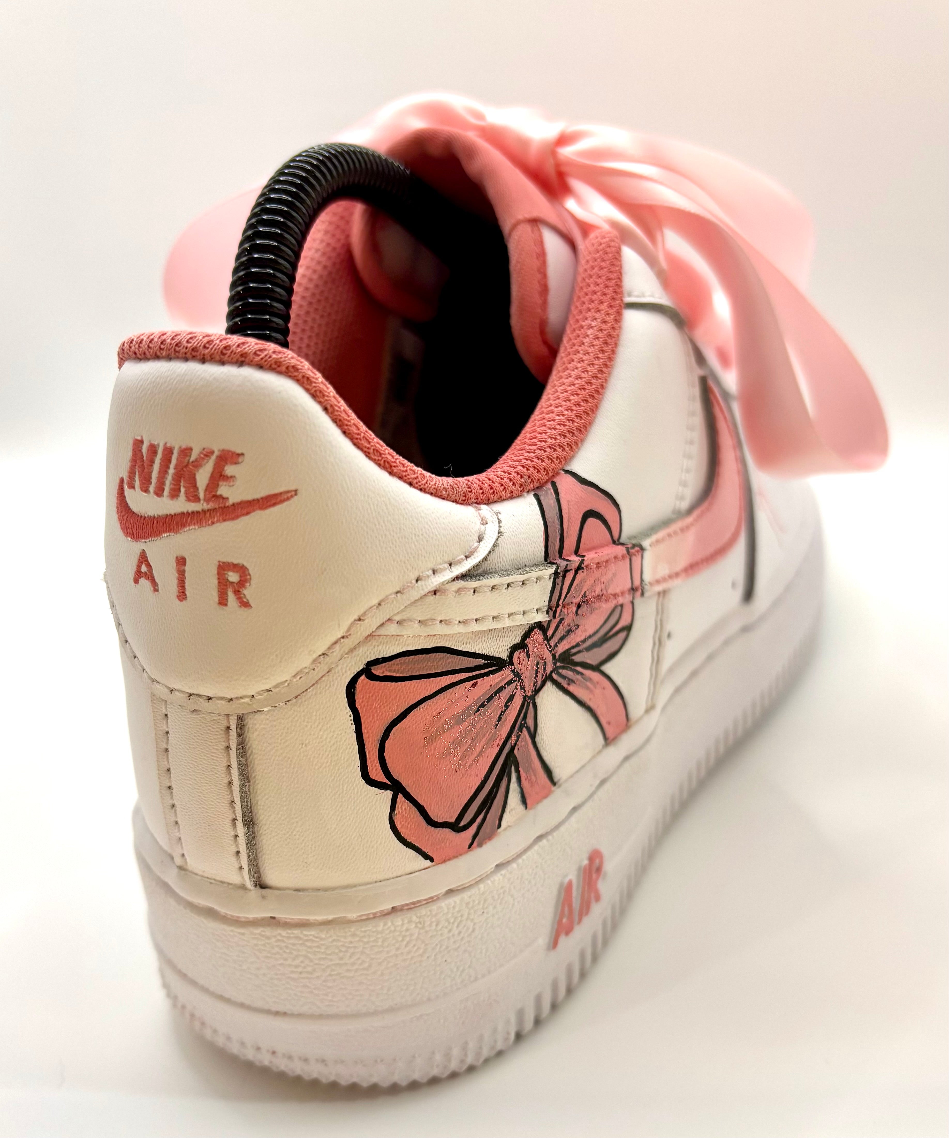 Custom Bow Nike Air Force 1’s