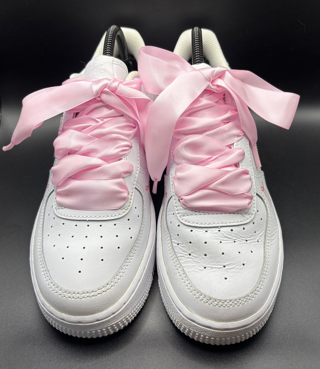 Ribbon/Bow Nike Air Force 1 – Coquette Aesthetic
