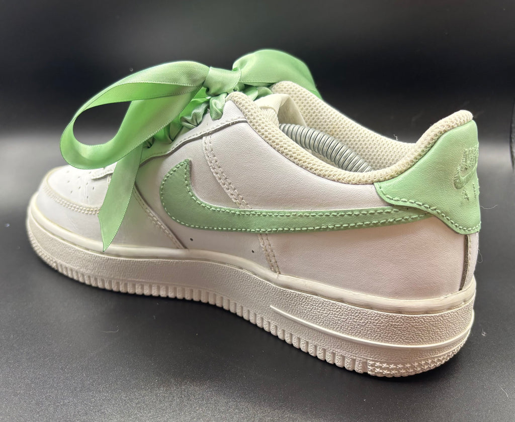 Green Bridal/Bridesmaid/Prom Custom Nike Air Force 1’s