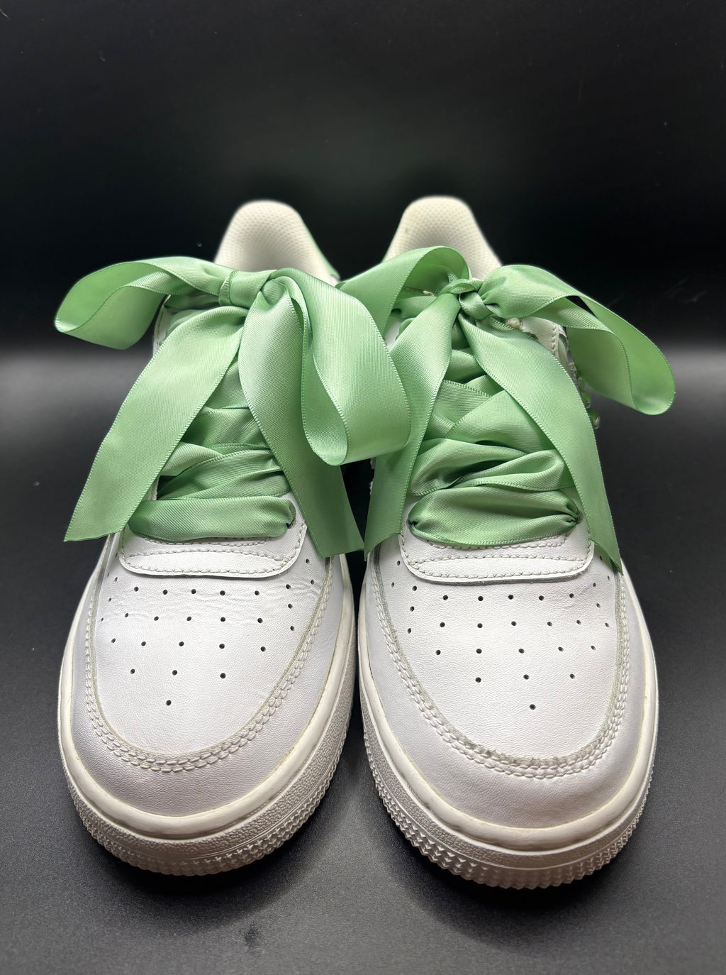 Green Bridal/Bridesmaid/Prom Custom Nike Air Force 1’s