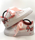 Custom Bow Nike Air Force 1’s