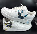 Custom Umbreon & Shiny Umbreon Preloved Air Force 1s – Pokémon Edition