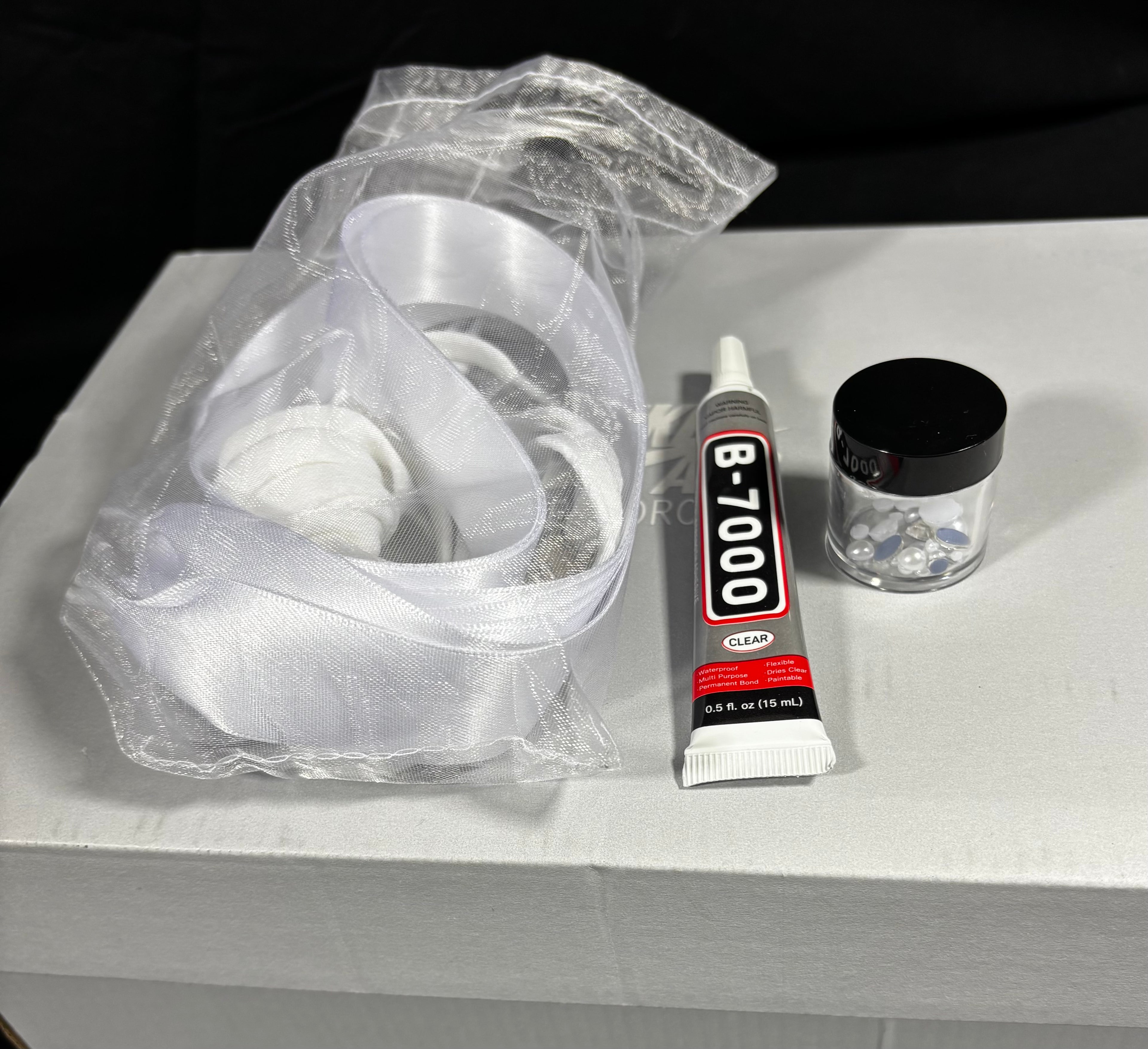 Reserved Listing: Custom Pearl & Diamanté Air Force 1