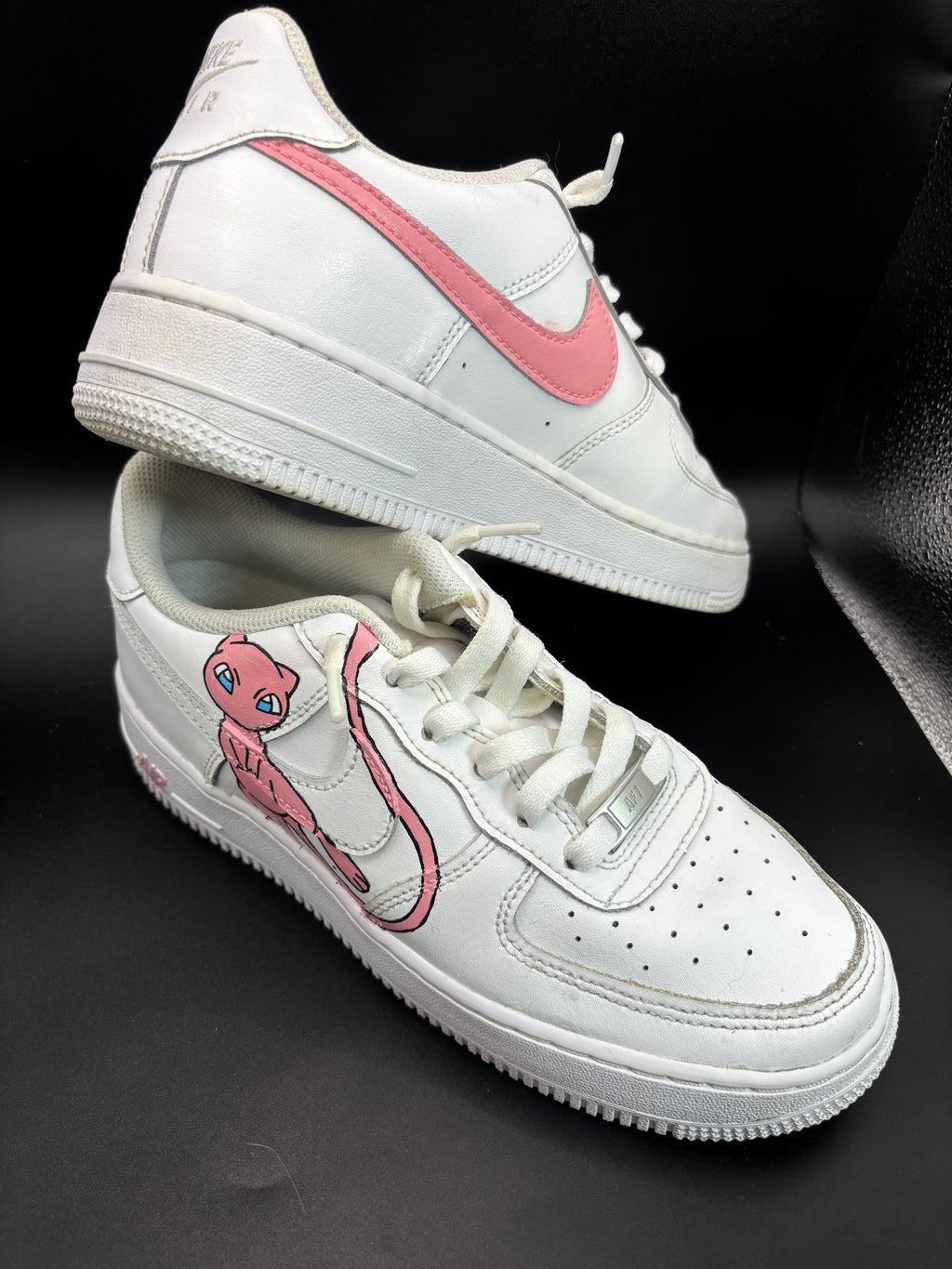 Custom Mew Preloved Air Force 1s – Pokémon Edition